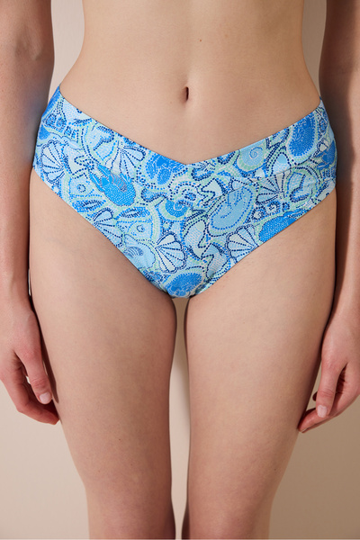 Penti Mavi Shell Wrappy Bikini Altı