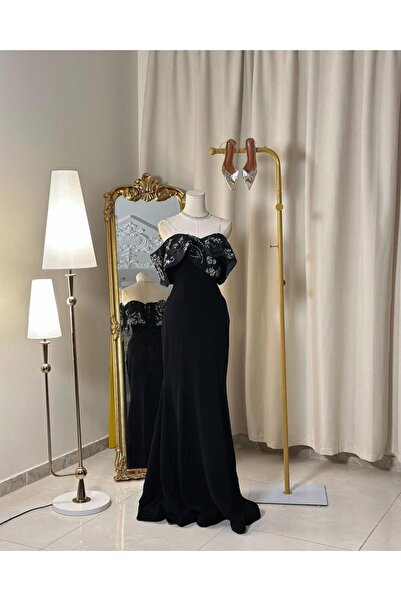 vanus fashion فستان سهرة طويل 5330