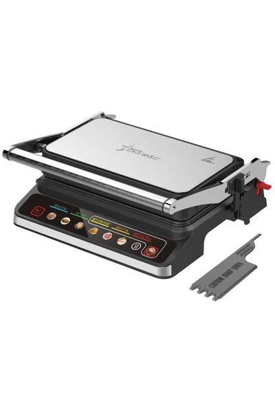 STARCREST Ηλεκτρική σχάρα SGR-2818CD, 1600 W, Ψηφιακός έλεγχος, Επιφάνεια μαγ...