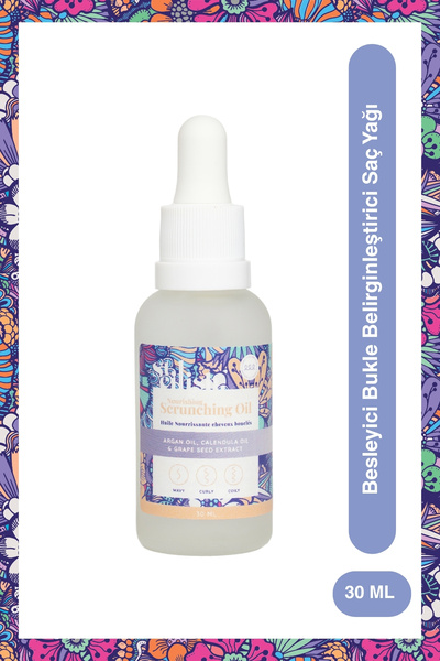 Nourishing Scrunching Oil - Besleyici Bukle Belirginleştirici Saç Yağı
