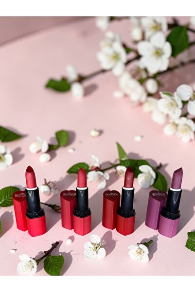 matlife Rossini Matte Lipstick 4 Lü Takım - Sihirli Ruj Mat Takım