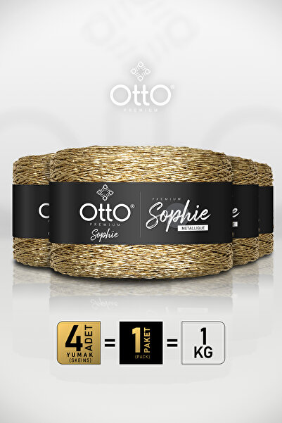 Otto Premium Sophie Metallic - Ανοιχτό Χρυσό - Συσκευασία 4 τεμαχίων - 1mm/25...