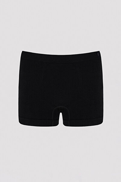 Penti Erkek Dikişsiz Siyah Boxer