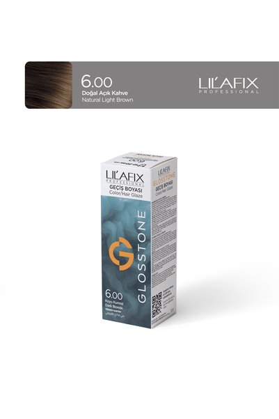 Lilafix Professional Lilafix Glosstone Saç Cila Boyası 100 ml 6.00 Doğal Açık Kahve