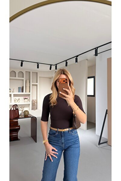 Sezgi Tekin Μπλούζα Premium Series με λαιμόκοψη ποδηλάτου και μισό μανίκι σε ...