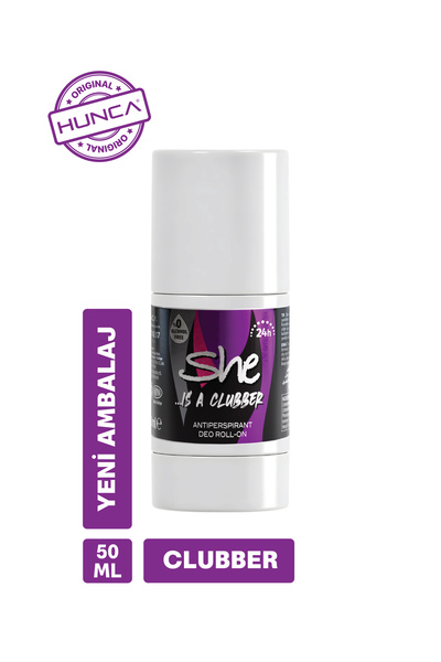 She Clubber Kadın Roll On 50 ml