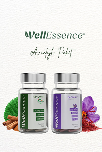 WellEssence Glucofit/Safran+ İkili Avantajlı Paket