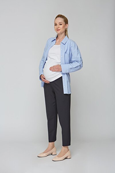 Motherway Штани-сигарети з тканини для вагітних