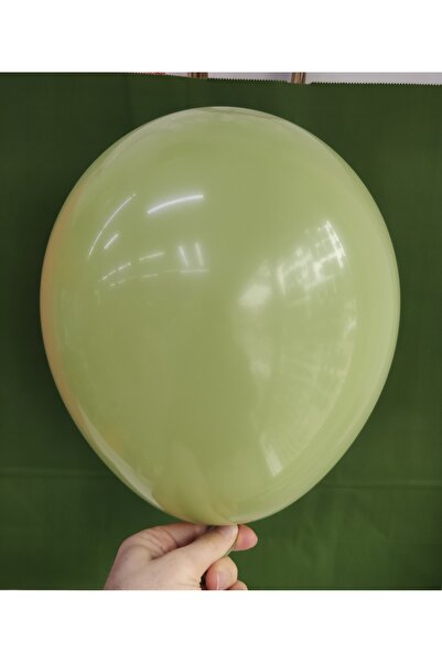 İrem Parti Dükkanı Kalisan Retro Eucalyptus Latex Balloons 10 Pieces 12 Inche...