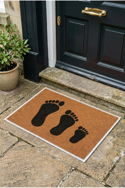 Zevahir Home Πατάκι εισόδου με ρουστίκ σχεδιασμό