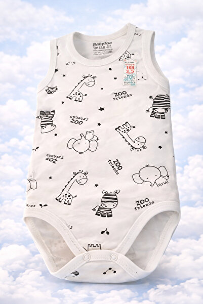 Bulut Anne ve Çocuk Askılı Bebek Çocuk %100 pamuklu Çıtçıtlı Body renkli dese...