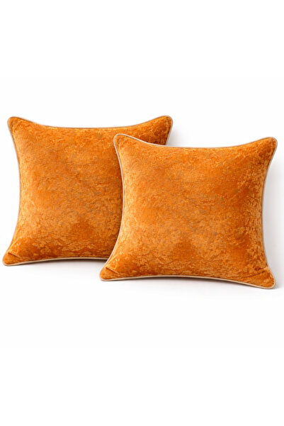 OEM Set 2 Fete de Perna Decorativa, Catifea cu Model Texturat Modern Premium,...