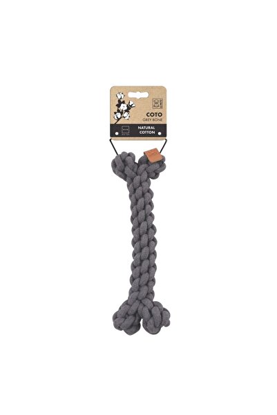 M-PETS COTO GREY BONE 30CM ÖRGÜ KEMİK OYUNCAK