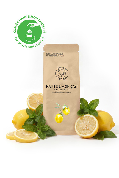 Kayla Gurme Nane Limon Çayı - Gerçek Nane Limon Meyve Taneli Çay - 1 kg