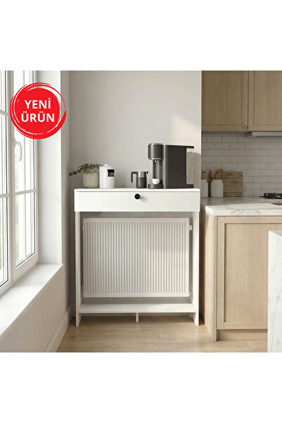 Dekorister Opelya Petek Üstü Kahve Köşesi Dresuar, Çok Amaçlı Dolap & Antre S...