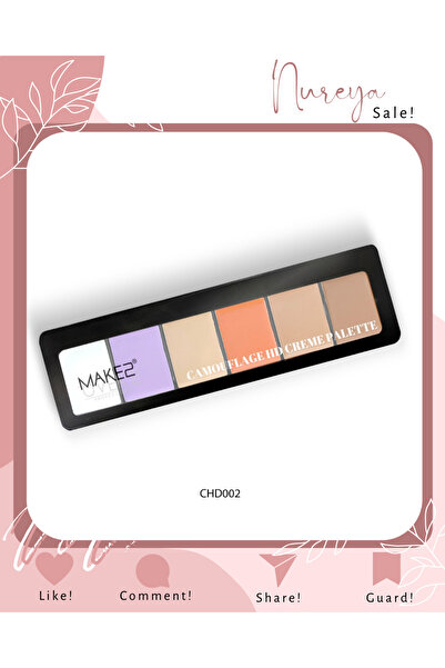 Makeover22 MAKE OVER 22 Palette Camouflage Contour And Correct-CHD002