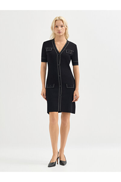 Karaca Kadın Elbise-Siyah