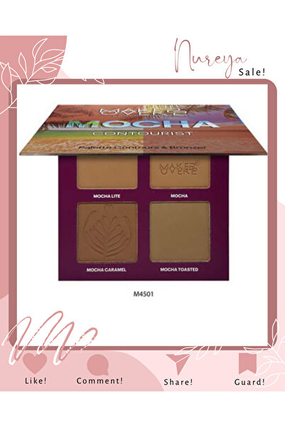 Makeover22 Make over 22 Palette Mocha Contourist-M4501