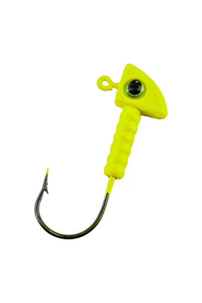 Genel Markalar Jighead - Zoka - Kurşunlu Olta İğnesi - (XH-A 06) - Açık Yeşil...