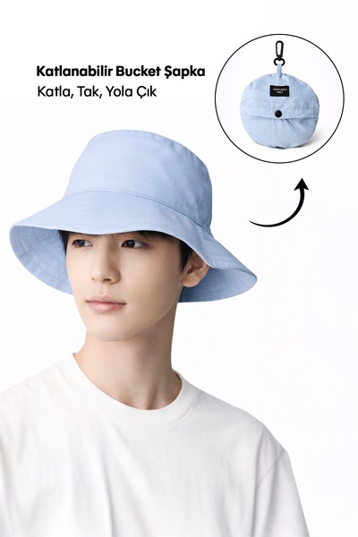 Ecrou Αναδιπλούμενο καπέλο Charm Bucket Bebe Blue