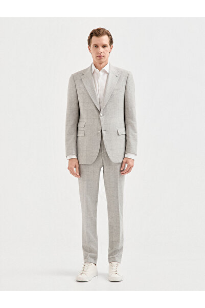 Karaca Erkek 6 Drop Ceket-Gri