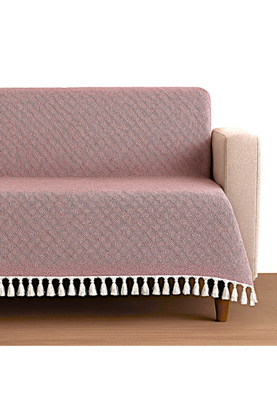 LUNGA VİTA غطاء مقعد بيكيه منسوج من القطن بنسبة 100% متعدد الأغراض مقاس 180x230