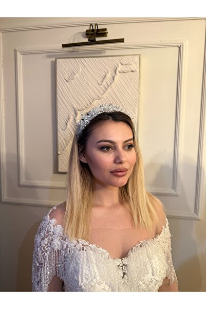 Bridal Luxe Noble Pearl gelin tacı