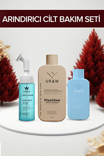 Uraw Derin Temizlik & Pürüzsüz Cilt Seti | Arındırıcı & Yenileyici Bakım