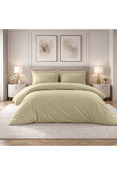 Sabia bumbac 100% 62 Set de lenjerie de pat dublu (cu 4 perne) potrivit pentr...