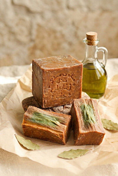 bermark El Yapımı Doğal Halep Sabunu, Zeytinyağlı- Defne Yağlı Halep/arap Sab...