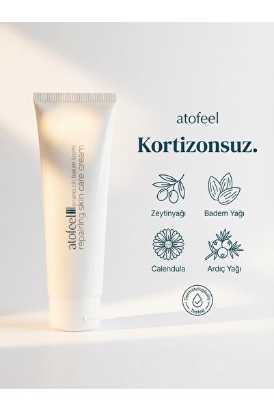Atofeel Hassas ve Atopik Dermatit Ciltler İçin Onarıcı E‎.gzama Kremi 100 ML-...