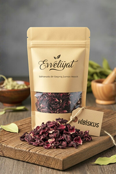 Evveliyat Hibiskus Çayı, Nar Çiçeği, Katkısız ve Doğal, 100g