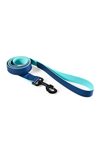 Pet Luxe Pvc Blue Dog Leash Strap