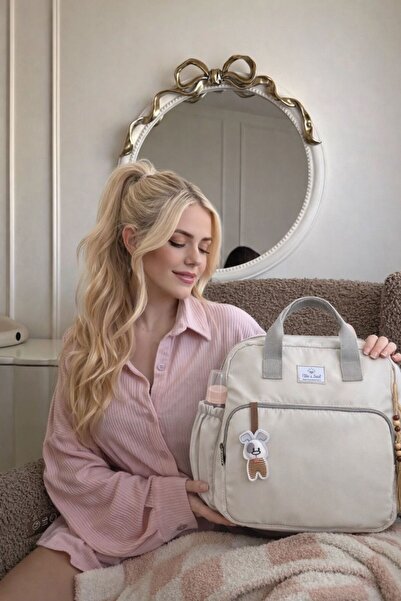 Elite Seal حقيبة ظهر لونا وايت للعناية بالطفل