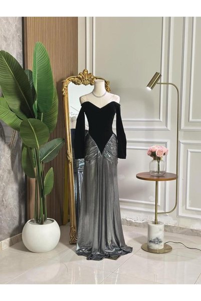vanus fashion 6897 -فستان سهرة طويل