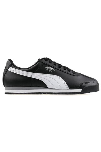 Puma Roma Basic Jr 353572 11 Pantofi sport pentru femei alb-negru