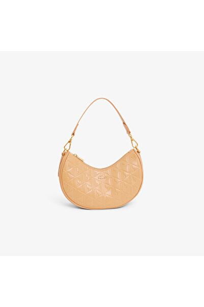 Lacoste Maheki Embossed Leather Half Moon Purse - NF4710MH-T29