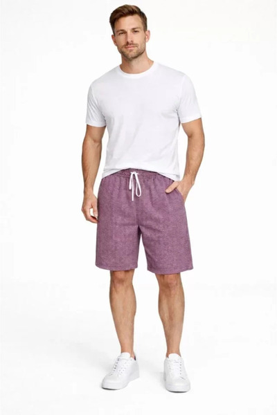 Kanonik Education Ανδρικό σορτς ποτικάρελ – Με ελαστική μέση, κορδόνια, τσέπε...