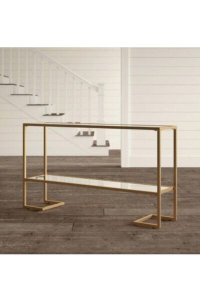 Hitit Dekorasyon Zodoi Gold Metal Dresuar/konsol