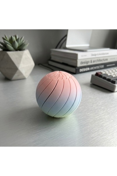 3D Hareketli Renkli Stres topu Oyuncak