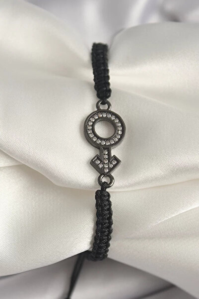 Skygo Brass Smoked Color Zircon Stone Venus Mars Elevator Macrame Model Women...