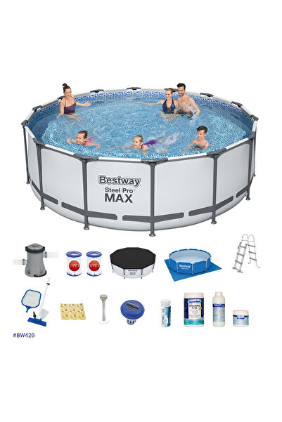 BESTWAY Prefabrik Havuz Seti 427 Cm X 122 Cm Bw420