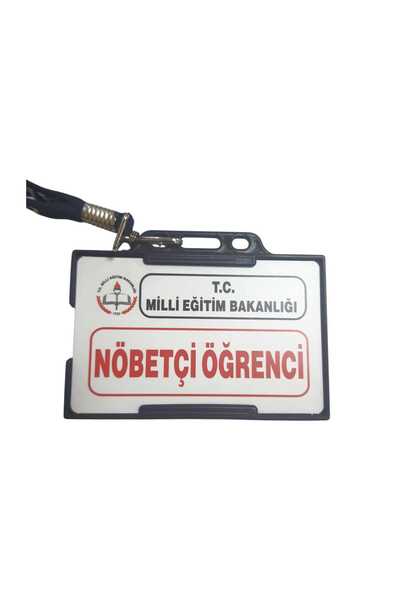 Gülpaş Name Badge Duty Officer Student with String