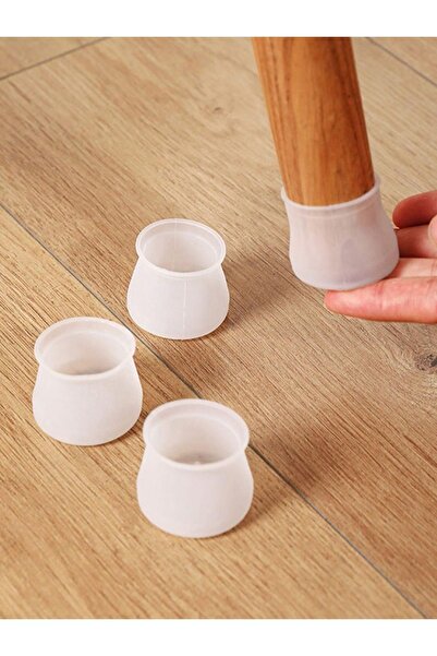 ARVALE Çizi Parke Çizmez Silikon Sandalye Ayak Koruyucu - 1 ADET