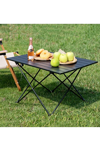 rayze Portable Folding Camping Roll Up Table Compact Desk for Outdoor Travel ...
