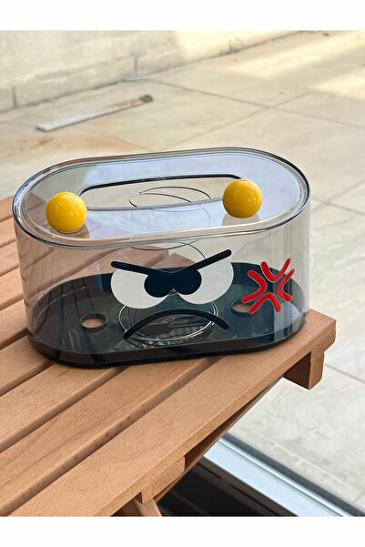 ARVALE Sevimsiz Kızgın Peçetelik | Stickerlı Yapıştırılabilir Peçetelik