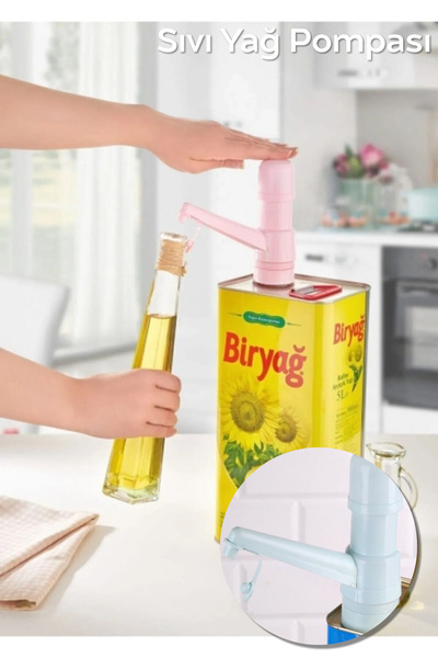 ARVALE Sıvı Yağ Pompası – Teneke Uyumlu Pratik Dağıtıcı