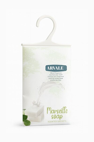 ARVALE 1 Adet Marseille Sabun Kokulu Dolap ve Oda Kokusu Askısı