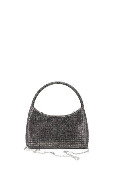 GÖNDERİ(R) Γυναικεία βραδινή τσάντα φορέματος με μακριά αλυσίδα από πλατίνα κ...