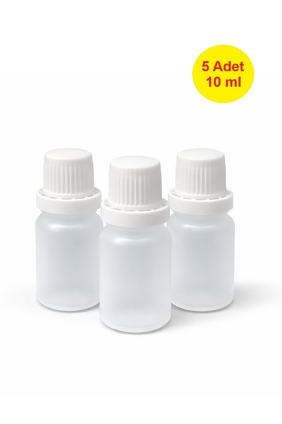 5 Adet 10 Ml Boş Plastik Shot-ecza Şişesi Kırılır kilitli Kapak 10 cc CARNITINE SHOT (iç tıpa yok)